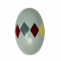 MAMAMEMO - Maraca Egg, Green, Harlekin