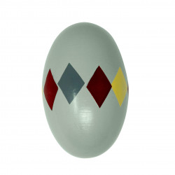 MAMAMEMO - Maraca Egg, Green, Harlekin