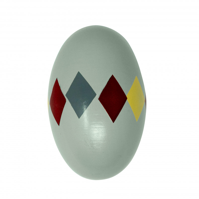 MAMAMEMO - Maraca Egg, Green, Harlekin