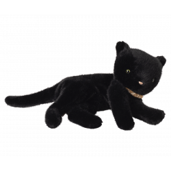 Maileg - Sleeping kitten, Medium - Black