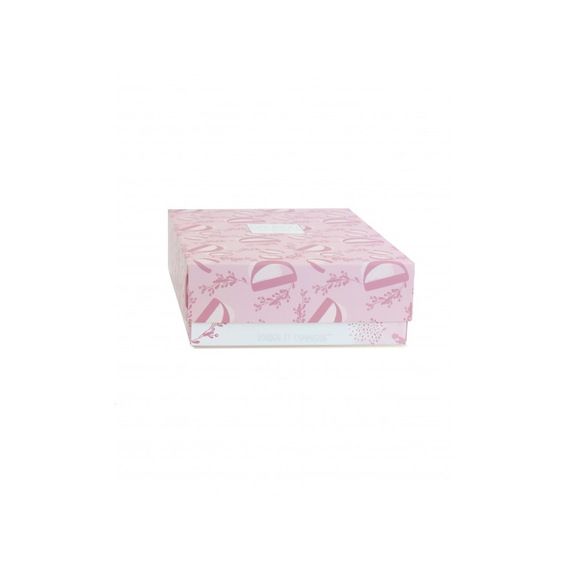 Doudou et Compagnie - BUNNY DOUDOU BUNNY with a comforter pink
