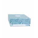 Doudou et Compagnie - BUNNY DOUDOU BUNNY with a comforter blue