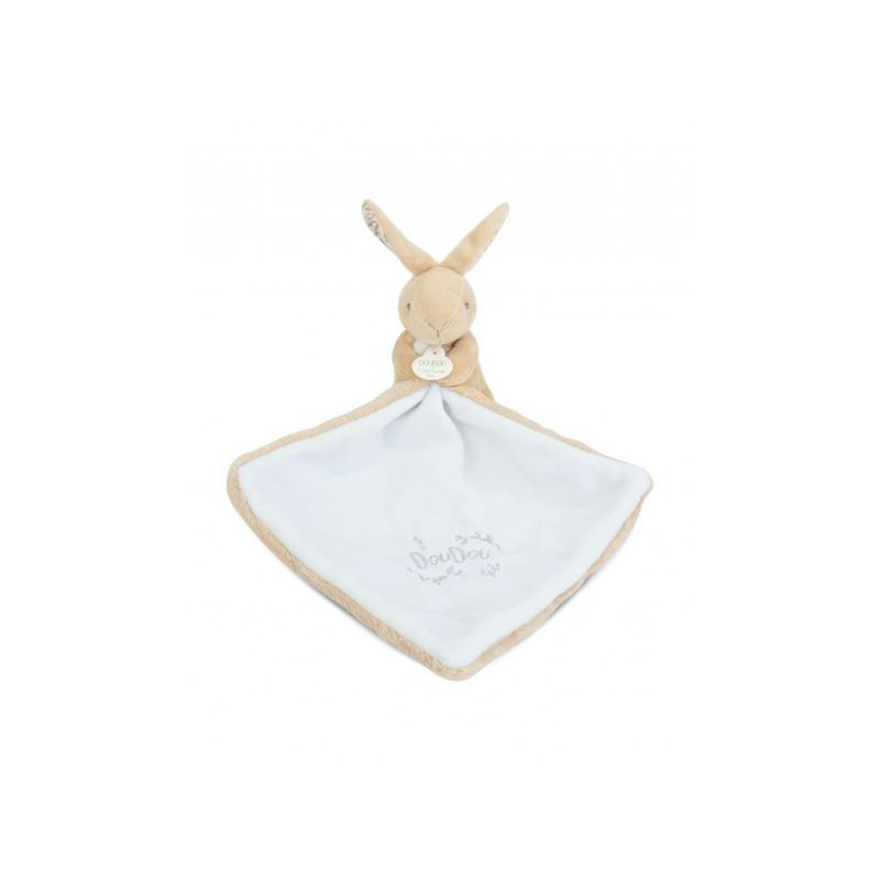 Doudou et Compagnie - BUNNY DOUDOU BUNNY with a comforter beige