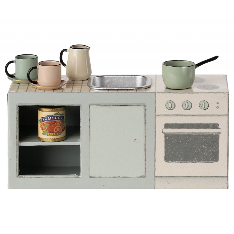 Maileg - Kitchen counter, Mouse