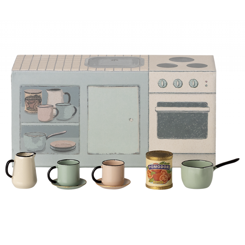 Maileg - Kitchen counter, Mouse