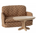 Maileg - Sofa bed, Mouse - Dots