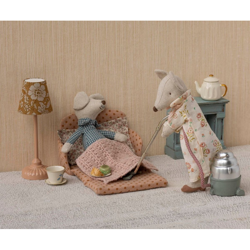 Maileg - Sofa bed, Mouse - Dots