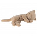 Maileg - Sleeping kitten, Small - Cream peach