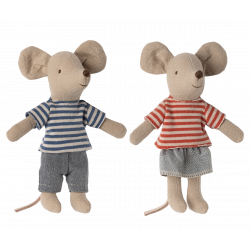 Maileg - LouiMax and Stella, Little brother and sister mice