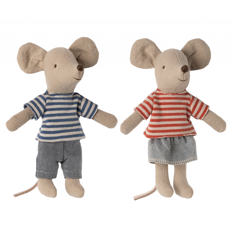 Maileg - LouiMax and Stella, Little brother and sister mice