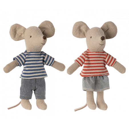 Maileg - LouiMax and Stella, Little brother and sister mice