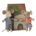Maileg - LouiMax and Stella, Little brother and sister mice