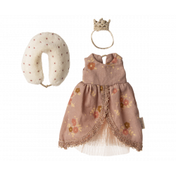 Maileg - Queen dress, Mum mouse