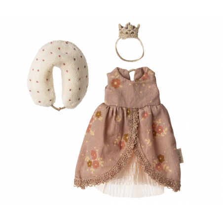 Maileg - Queen dress, Mum mouse
