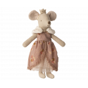 Maileg - Queen dress, Mum mouse