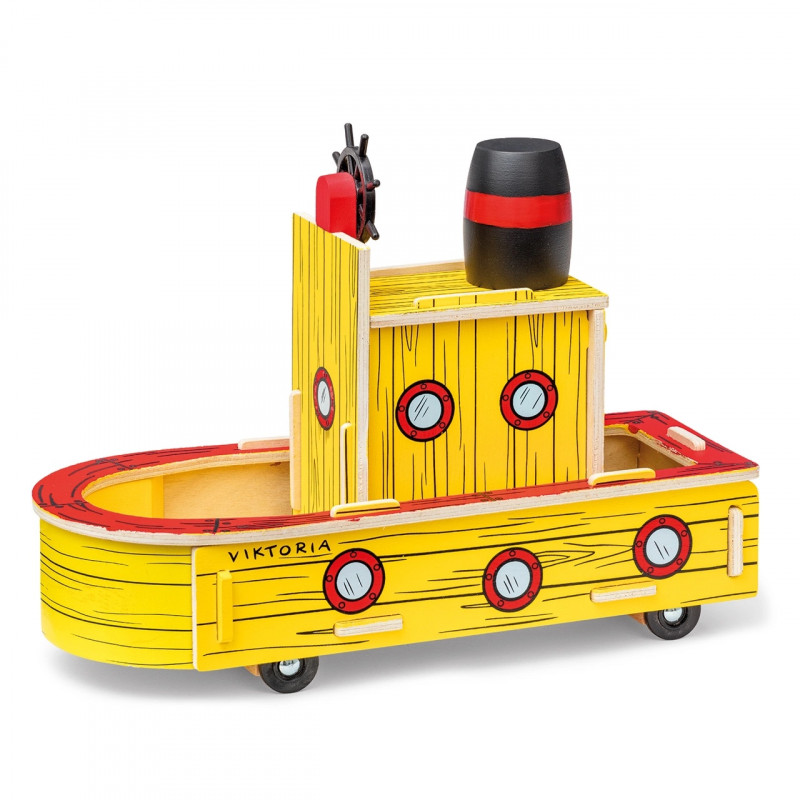 Bamse - Bamse Träbåt Viktoria