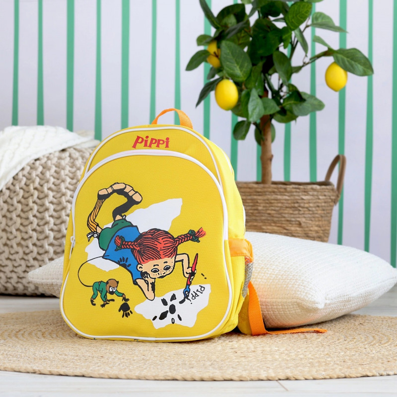 Pippi - Pippi Ryggsäck, Gul