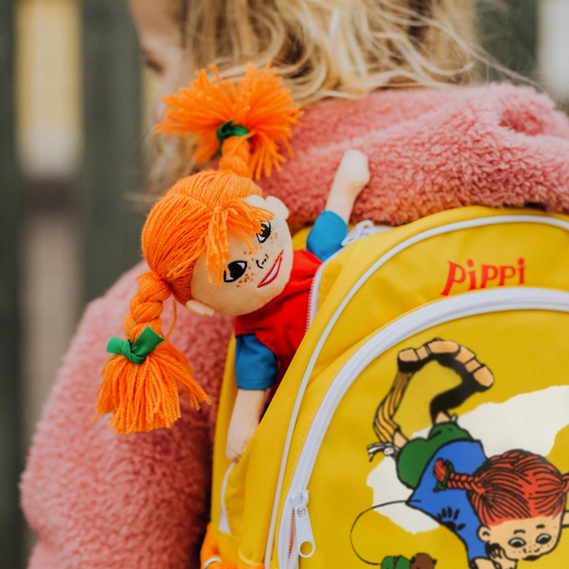 Pippi - Pippi Ryggsäck, Gul