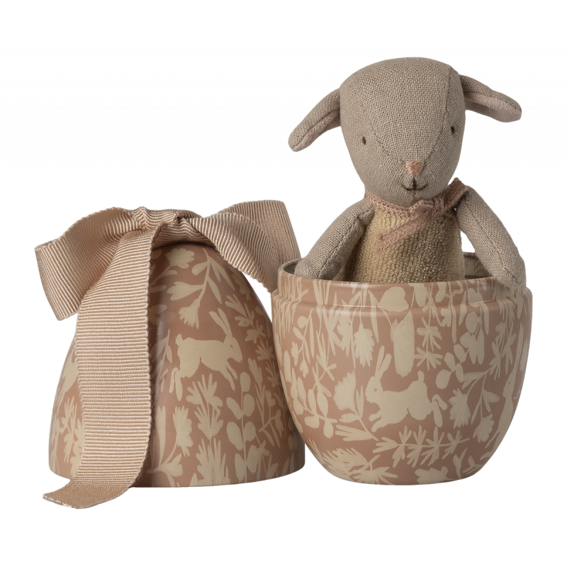 Maileg - Påskägg med lamm, small - Powder