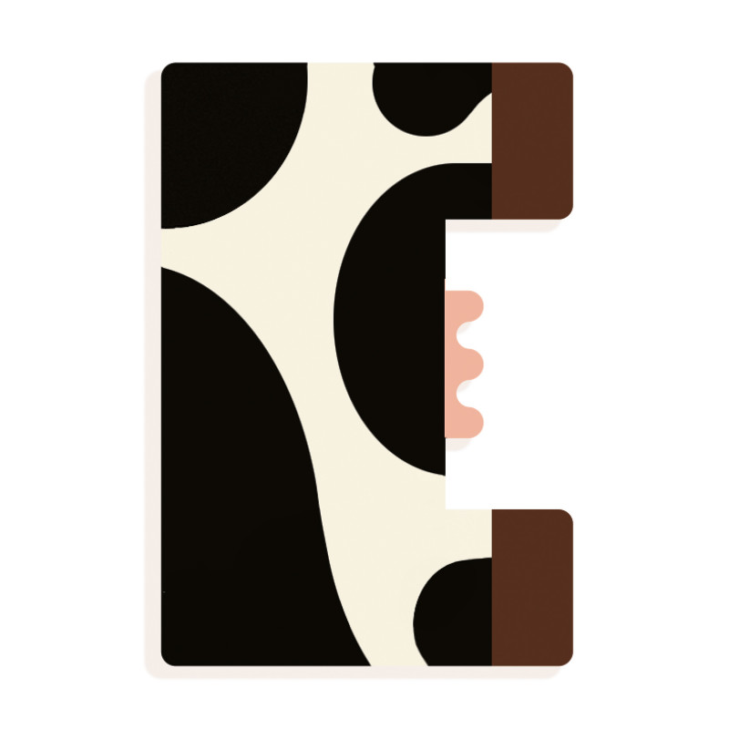 Djeco - Graphic Letters - E