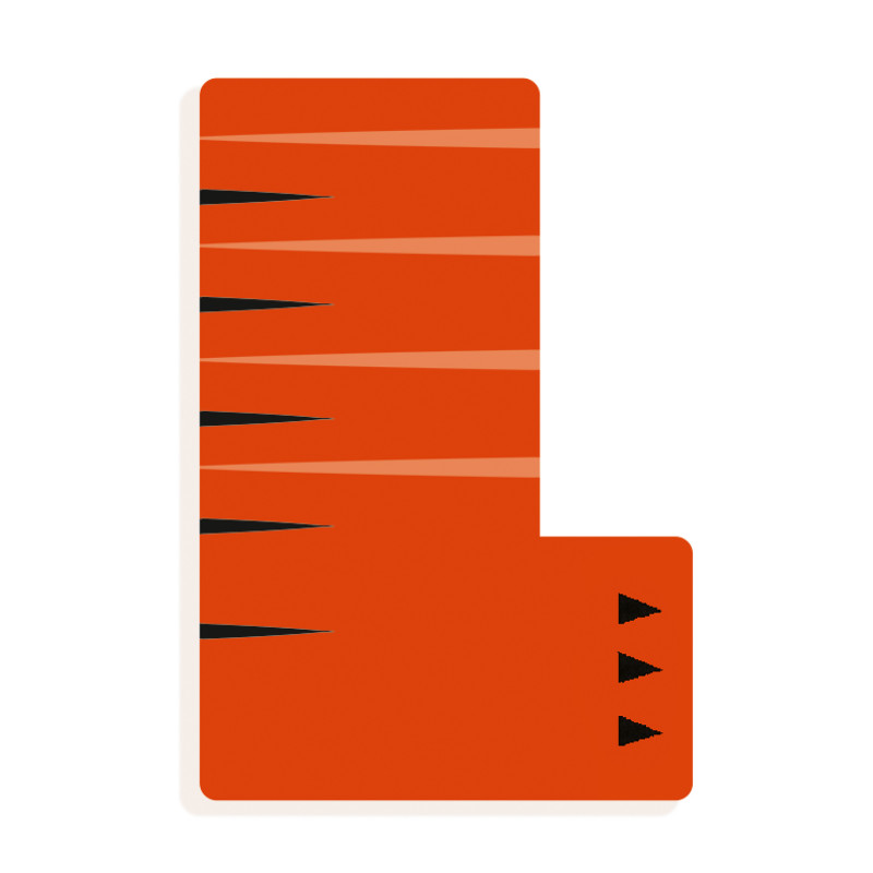 Djeco - Graphic Letters - L