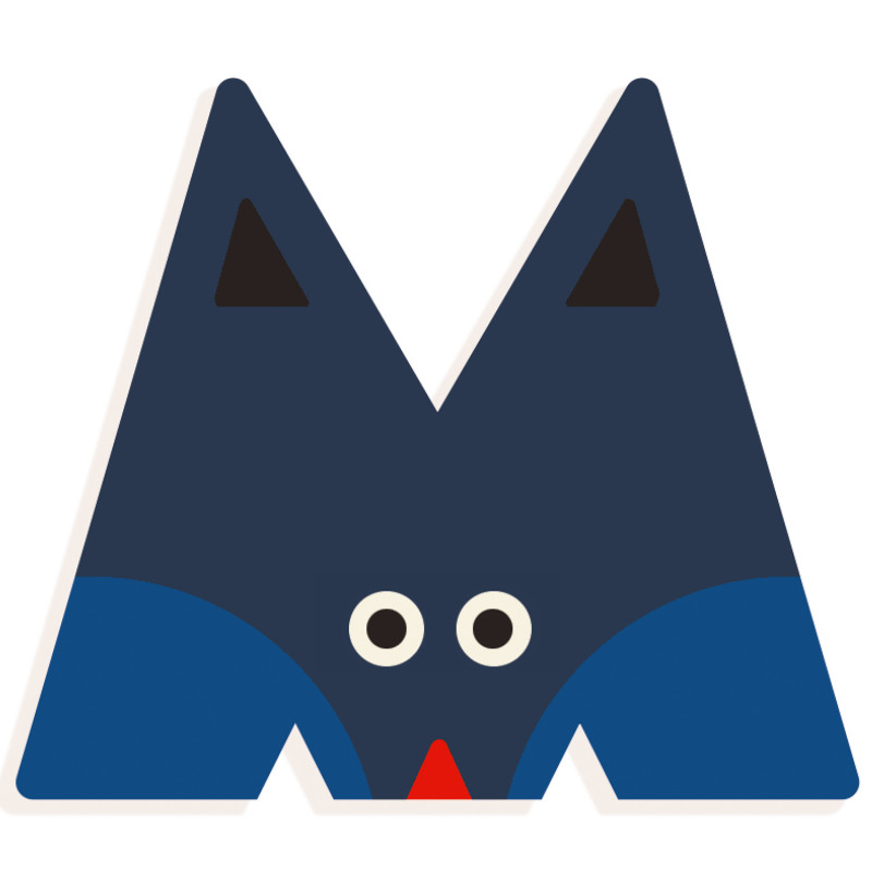 Djeco - Graphic Letters - M