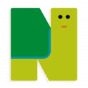 Djeco - Graphic Letters - N