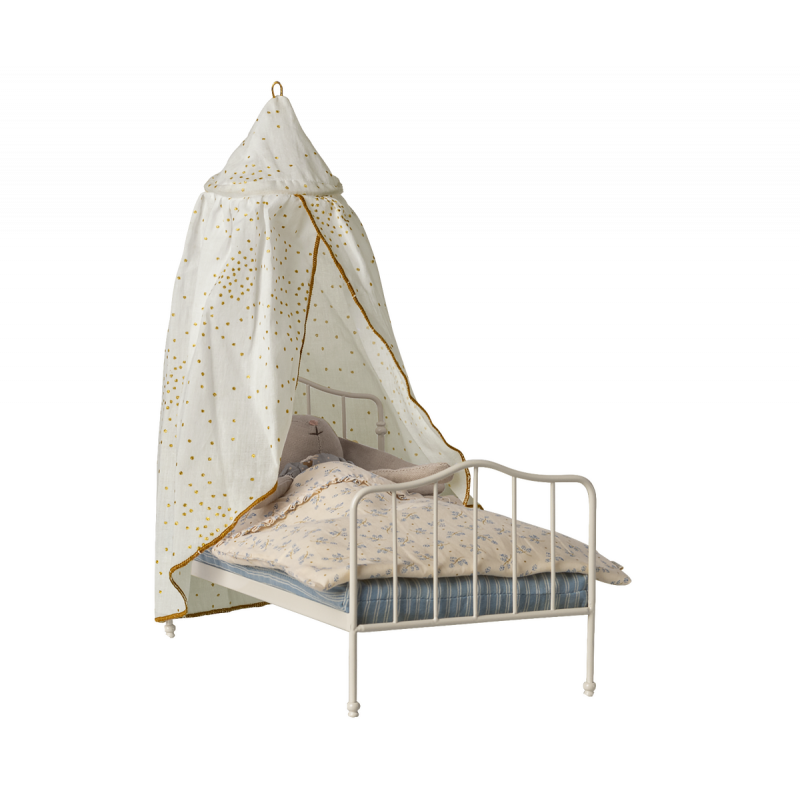 Maileg - Miniatyr Sänghimmel, off white