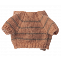 Maileg - Puppy supply, Small, Knitted sweater - Coral