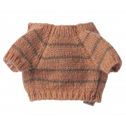 Maileg - Puppy supply, Small, Knitted sweater - Coral
