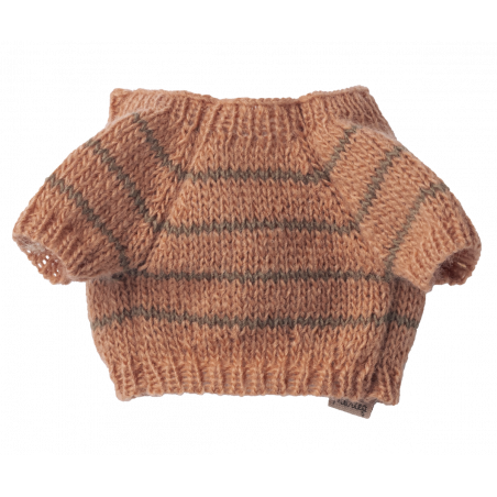 Maileg - Puppy supply, Small, Knitted sweater - Coral