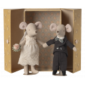 Maileg - Wedding mice couple in box, Mum and Dad
