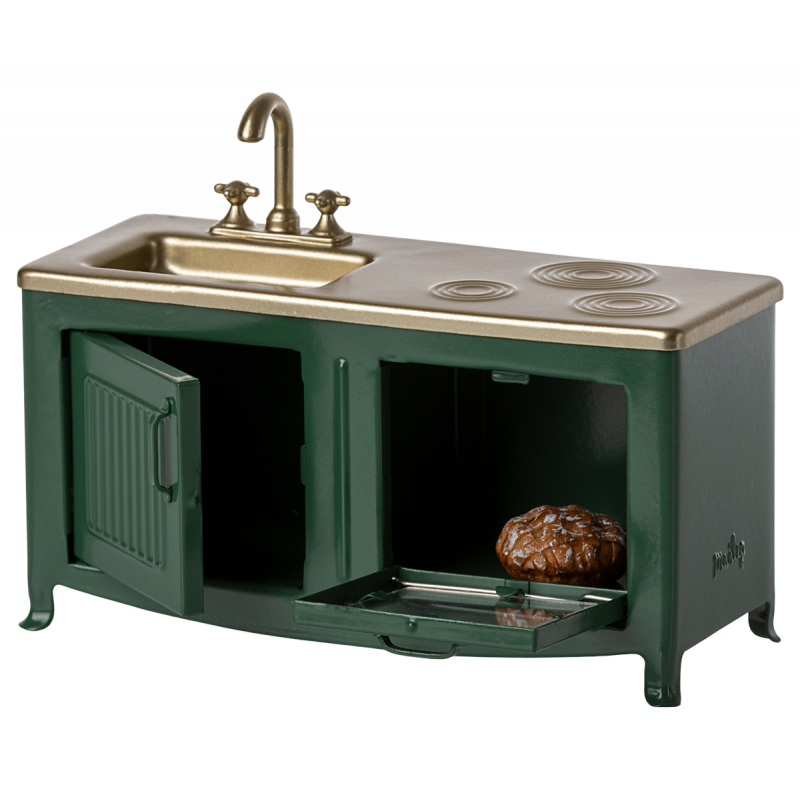 Maileg - Kitchen, Mouse - Dark green