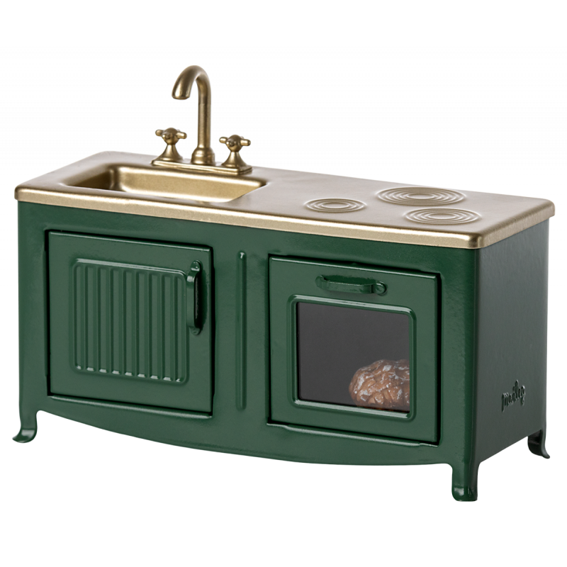 Maileg - Kitchen, Mouse - Dark green