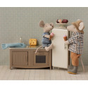 Maileg - Fridge, Mouse - Off white