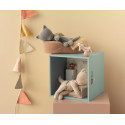 Maileg - Sleeping kitten plush, Small - Grey