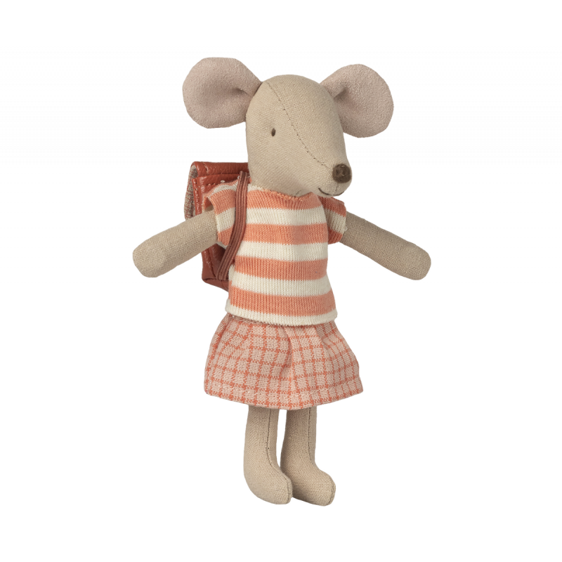 Maileg - Tricycle mouse, Big sister - Coral