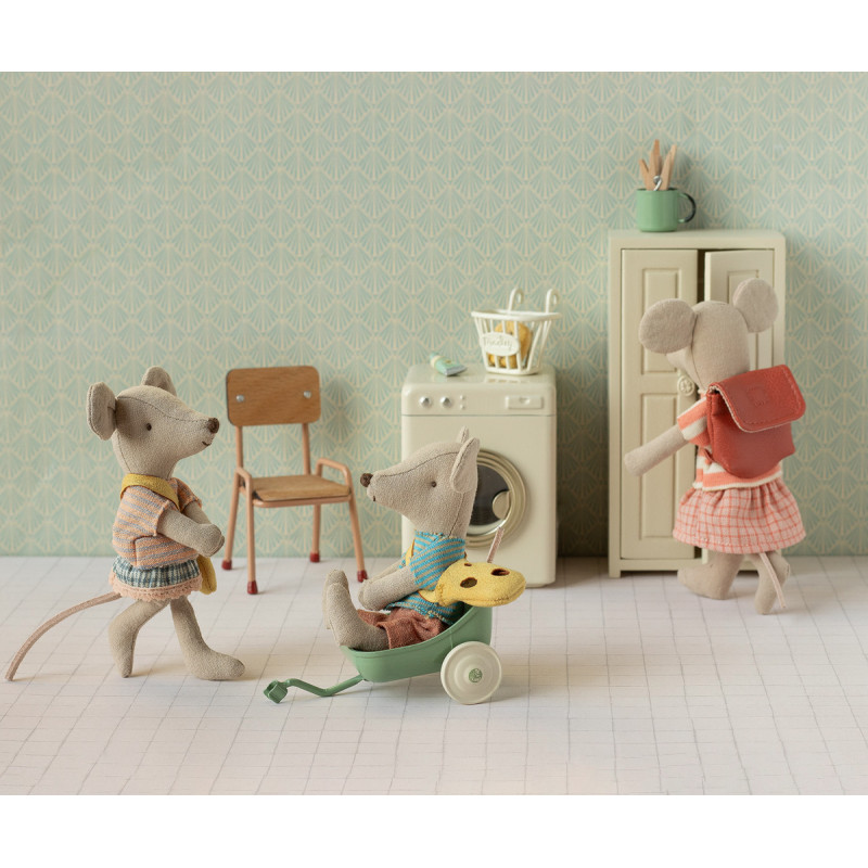 Maileg - Tricycle mouse, Big sister - Coral