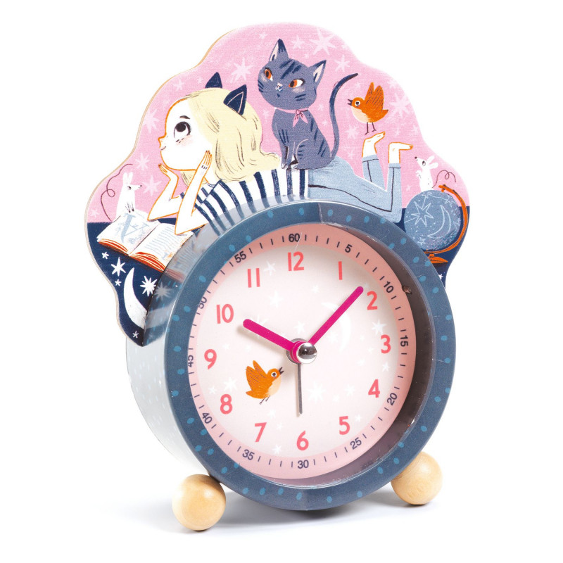 Djeco - Alarm Clock, Little Cat