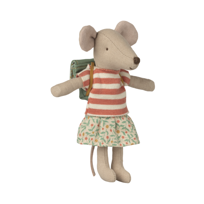 Maileg - Tricycle mouse, Big sister - Green