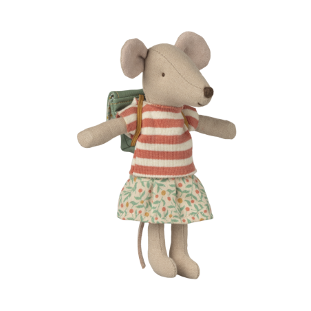 Maileg - Tricycle mouse, Big sister - Green
