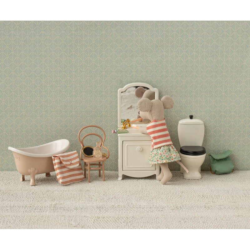 Maileg - Tricycle mouse, Big sister - Green