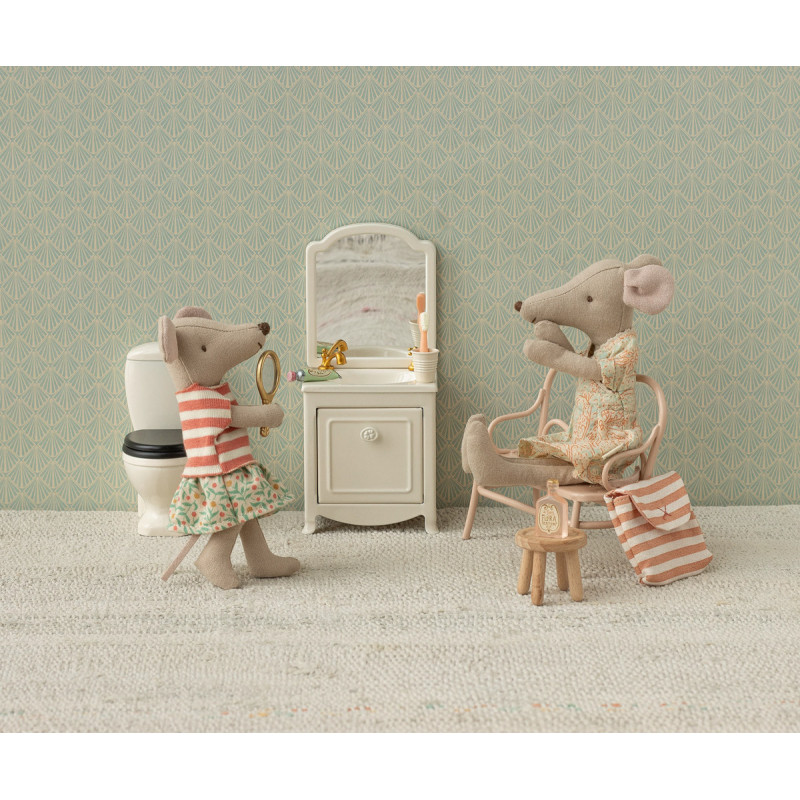 Maileg - Tricycle mouse, Big sister - Green