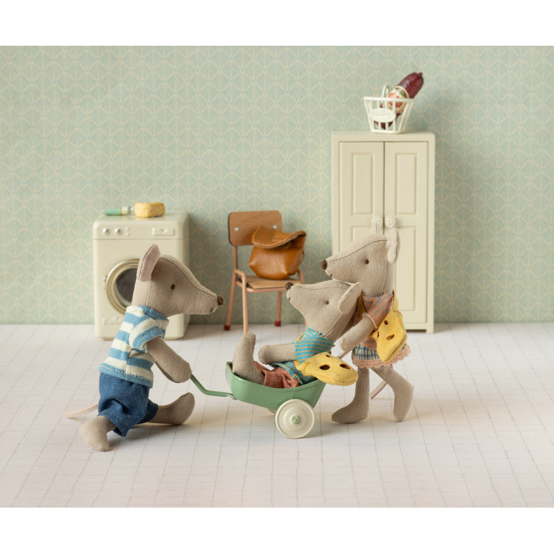 Maileg - Tricycle mouse, Big brother - Brown