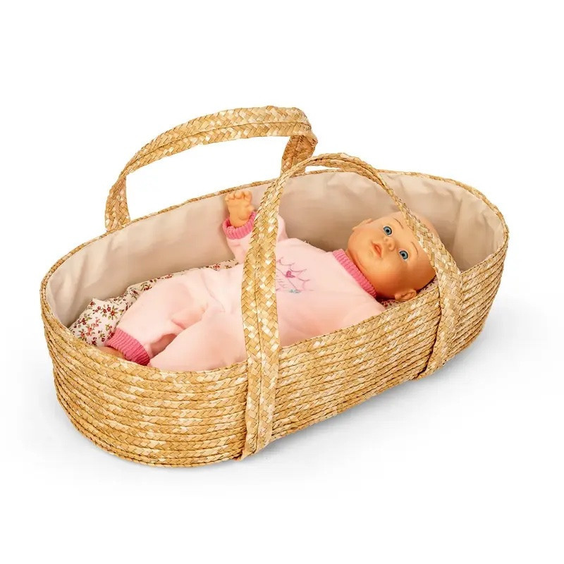 MaMaMeMo - Moseskorg med bäddset, 50 cm