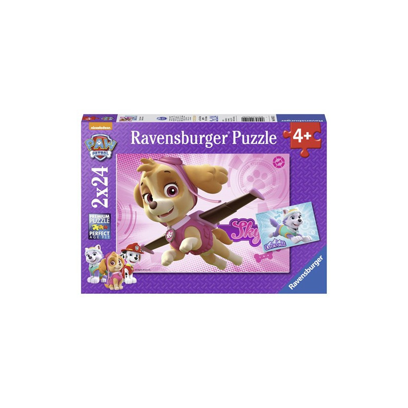 Ravensburger - Pussel Paw patrol, 2x24 bitar