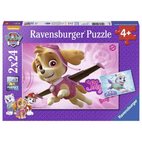 Ravensburger - Pussel Paw patrol, 2x24 bitar