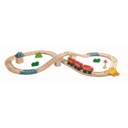 "Plan Toys - Järnvägsåtta"