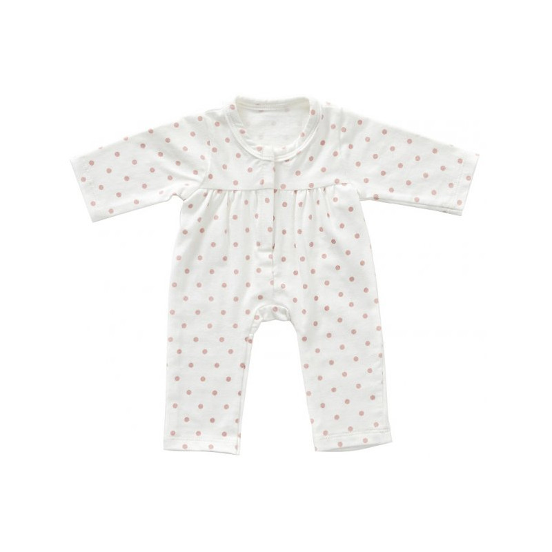 byAstrup - Sparkdräkt, Rosa prickar 45cm