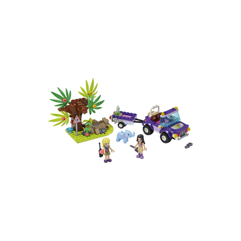 LEGO Friends - Djungelräddning med elefantunge